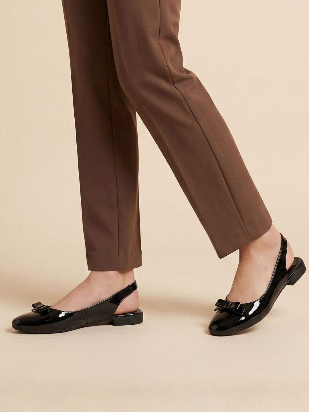 Black Slinglack Mules