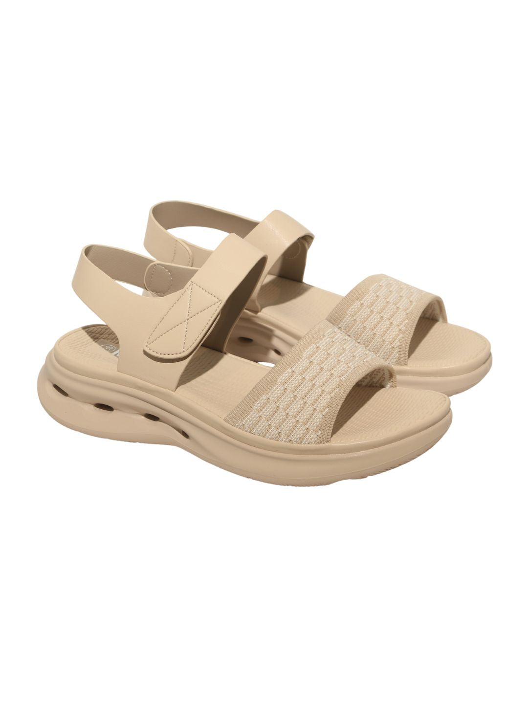 Beige Casual Sandals