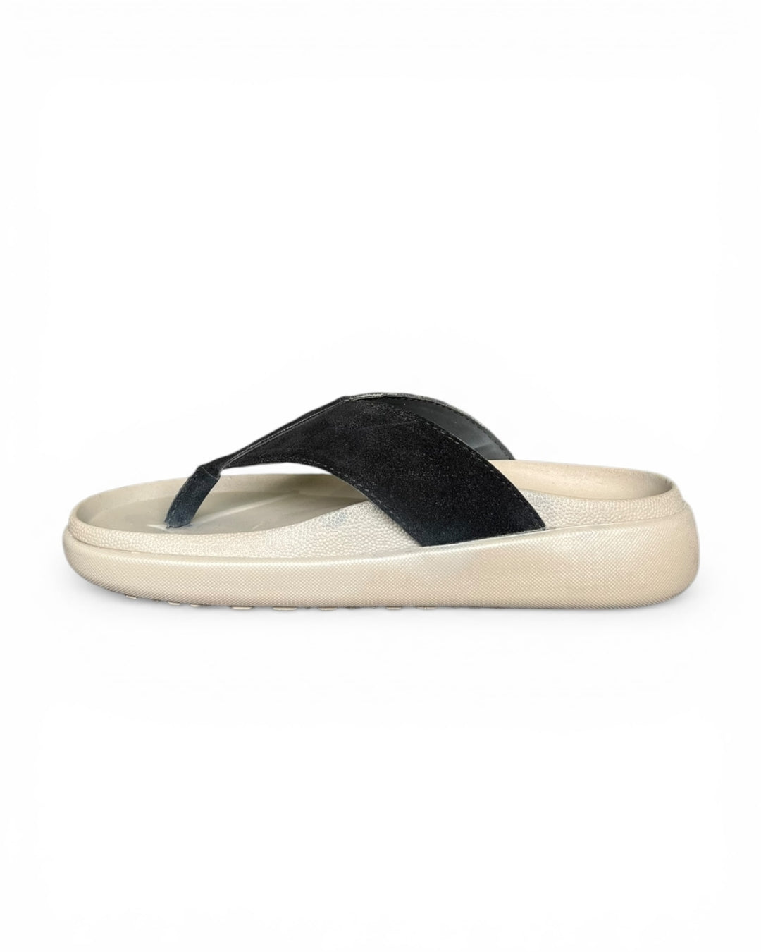 Men's Black Thong Sandals