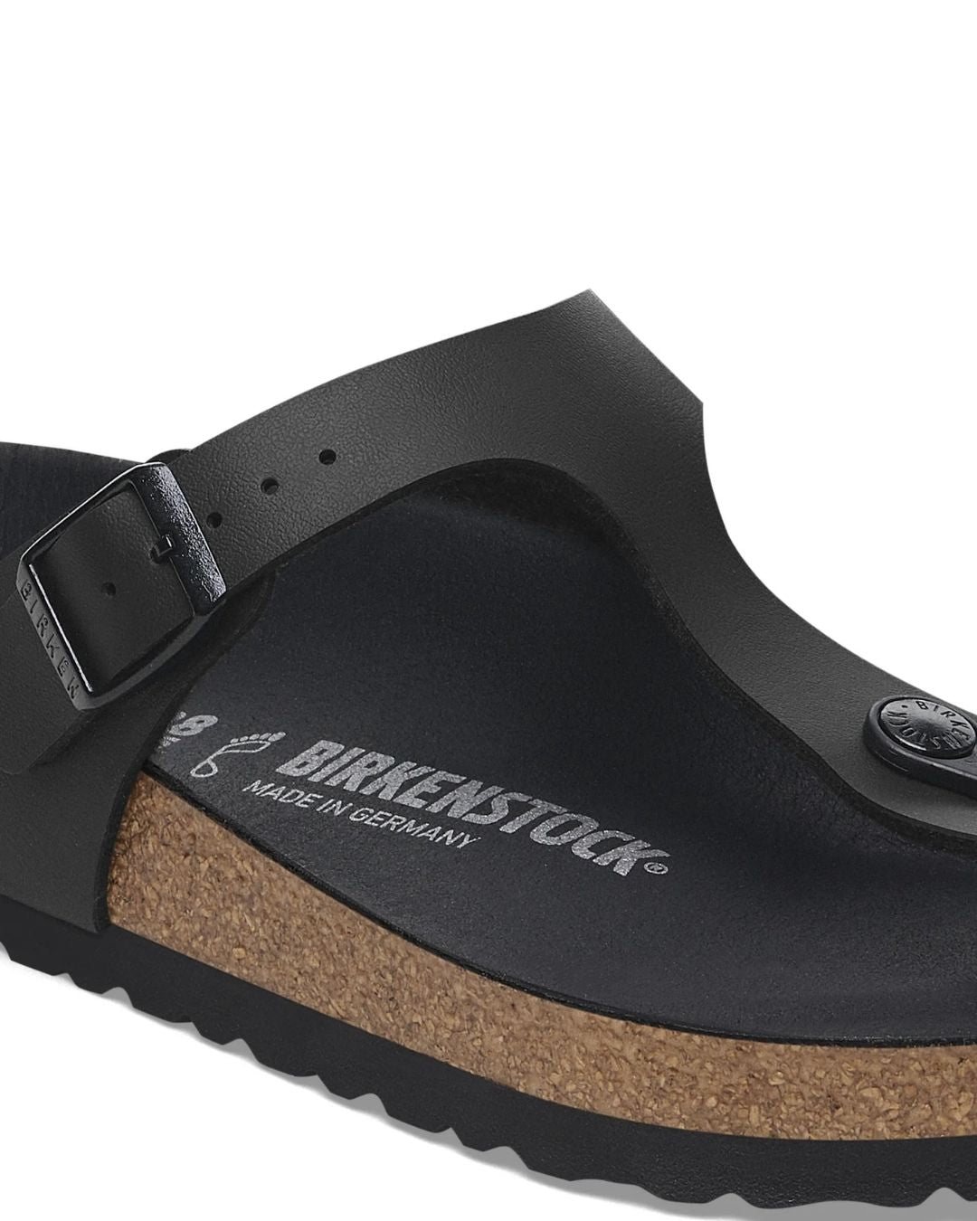 Gizeh BS Birko-Flor Black Unisex Sandals