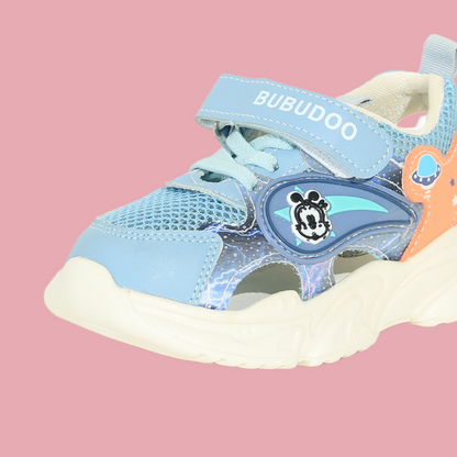 Kids Mickey Velcro Sneakers (Unisex)