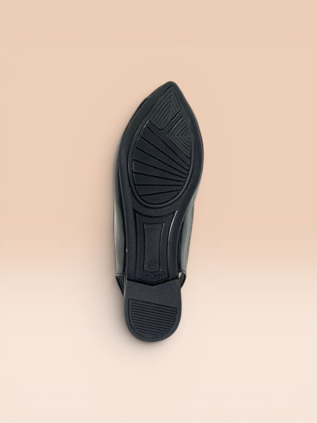 Black Slinglack Mules