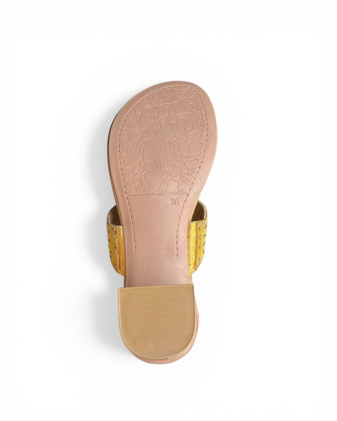 Embellished Toe-Ring Sandals