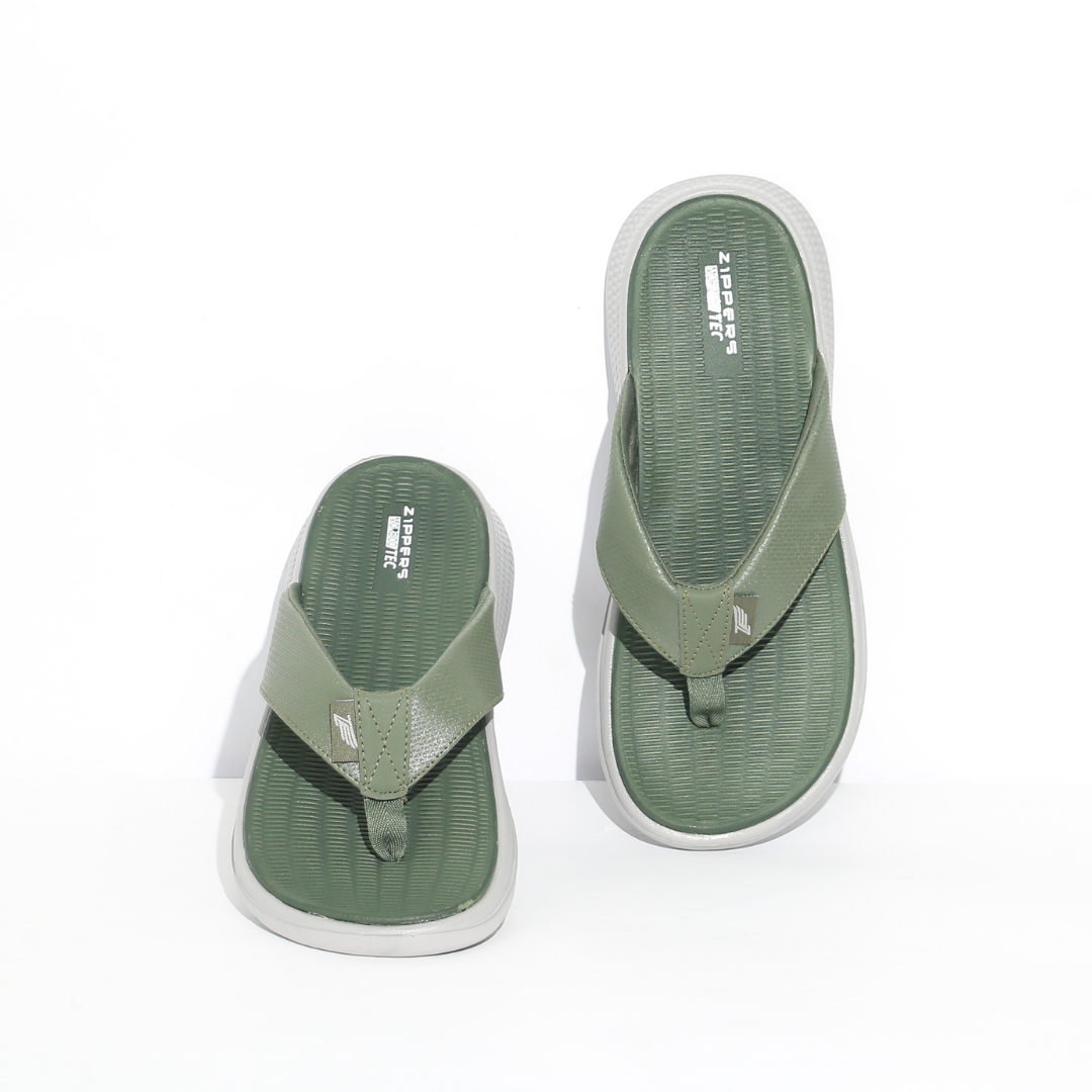 HECTOR - Men's Army Green Slippers