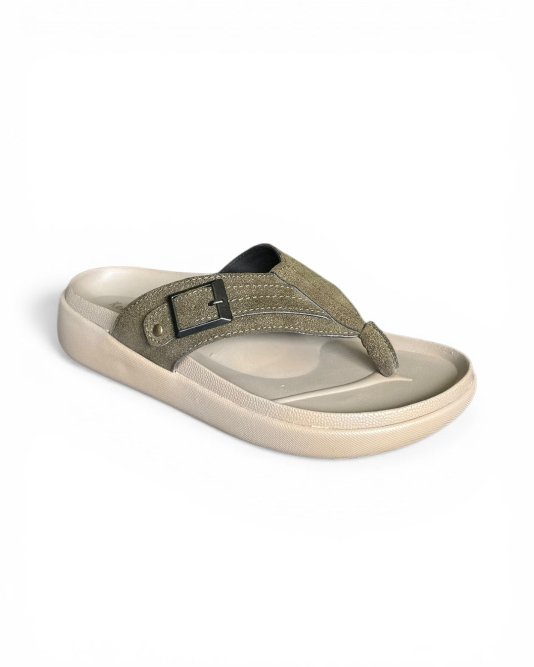 Men's Olive Thong Sandals