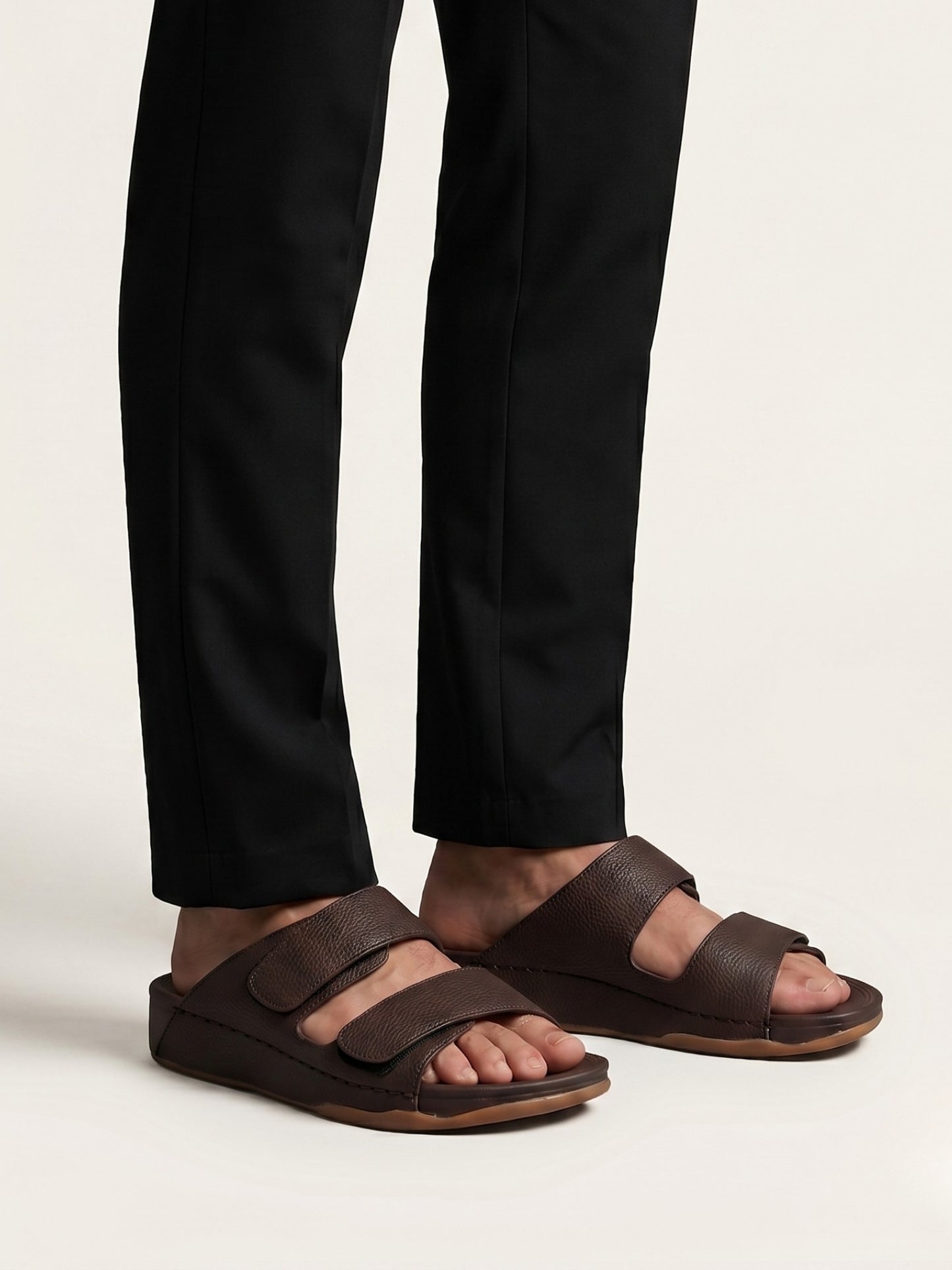 Men's Dual Strap Velcro Sandals