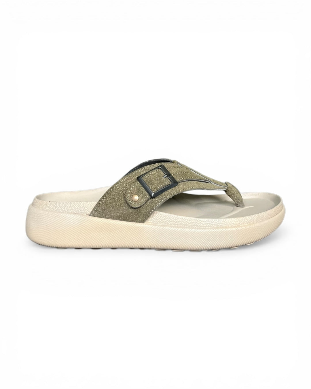 Men's Olive Thong Sandals