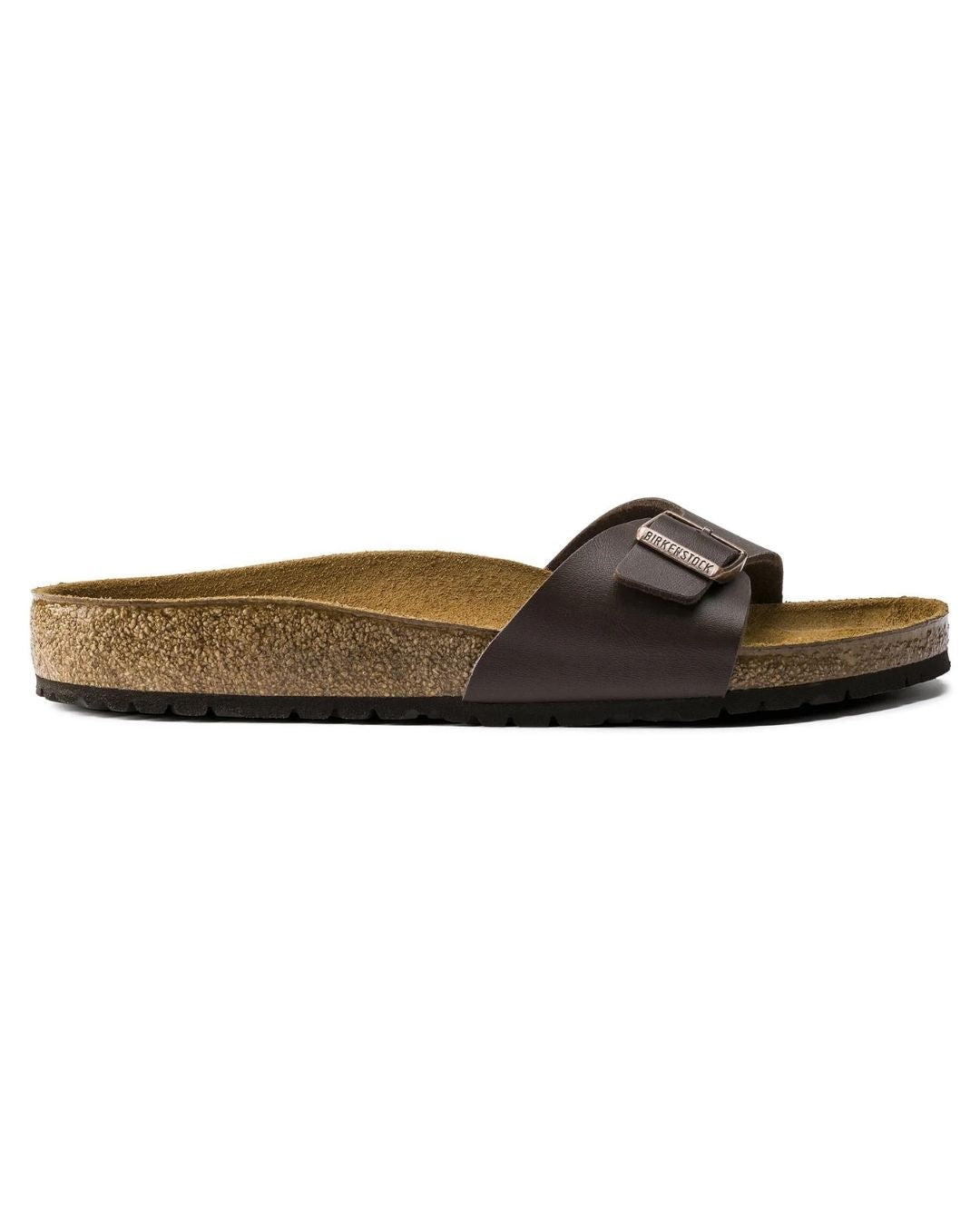 Madrid Birko-Flor Brown Women Sandals