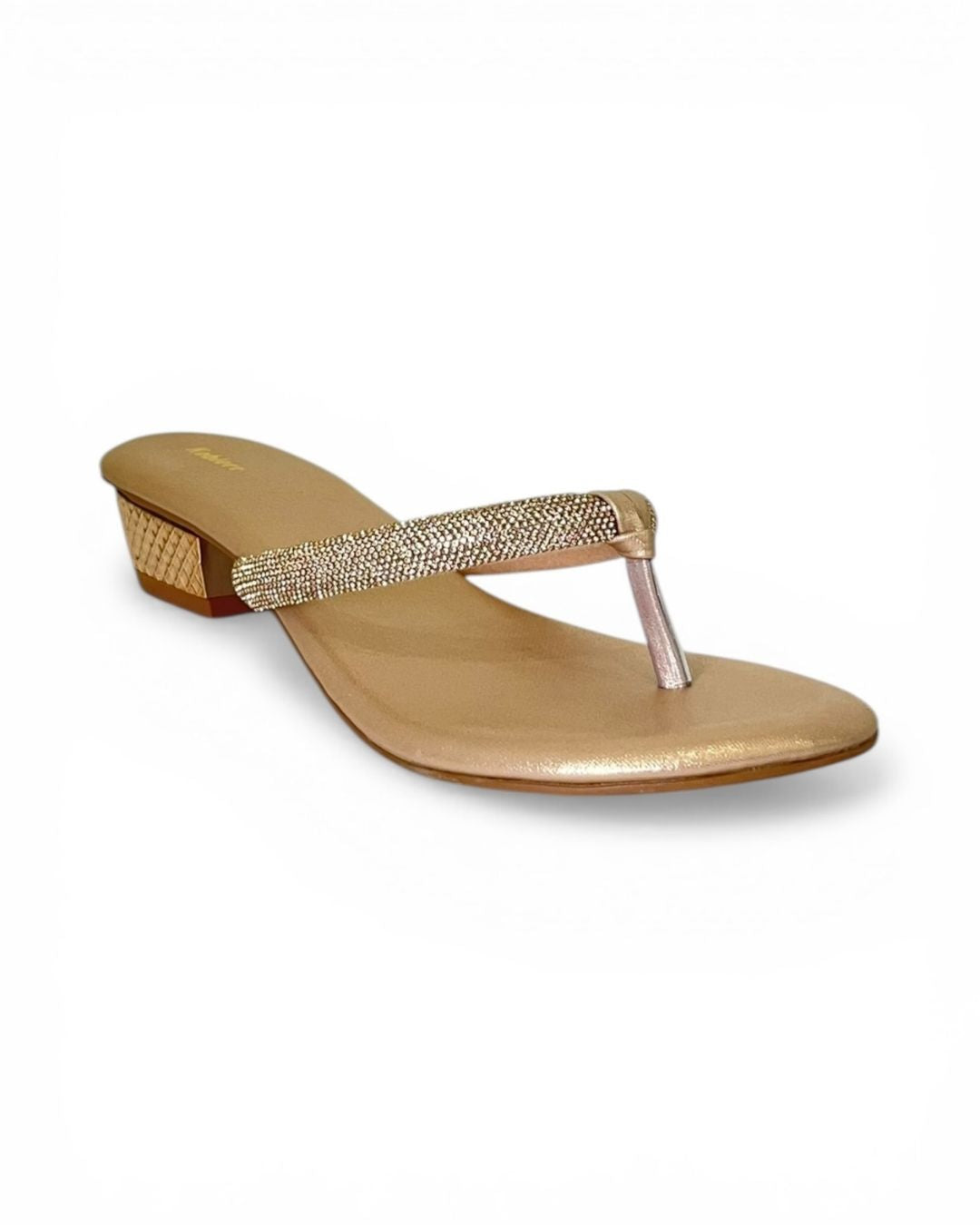 Rose Ethnic Heel Sandals