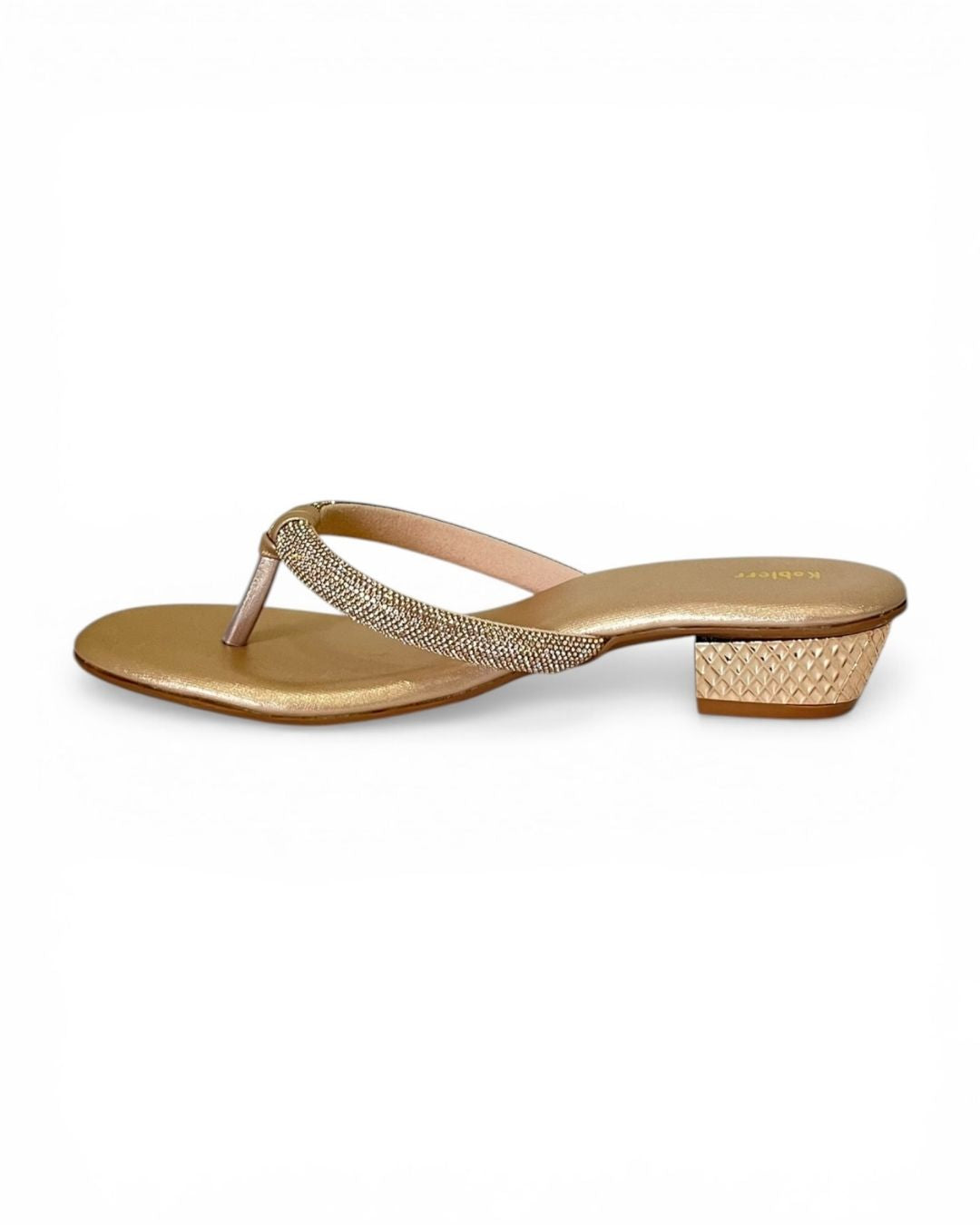 Rose Ethnic Heel Sandals