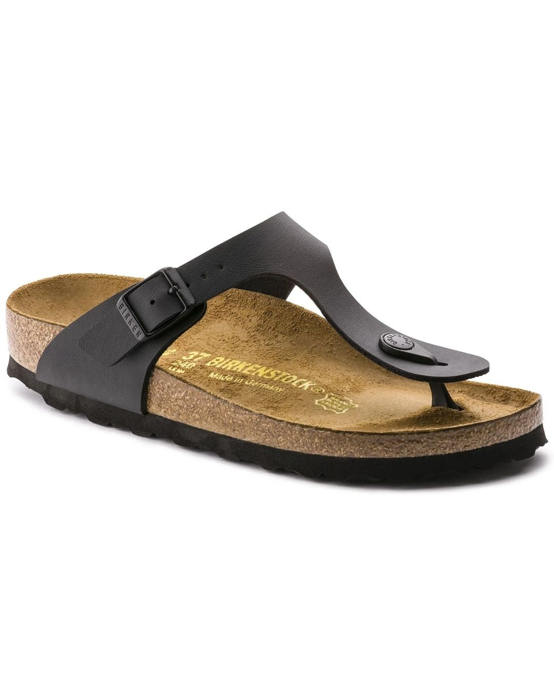 Gizeh Birko-Flor Black Unisex Sandals