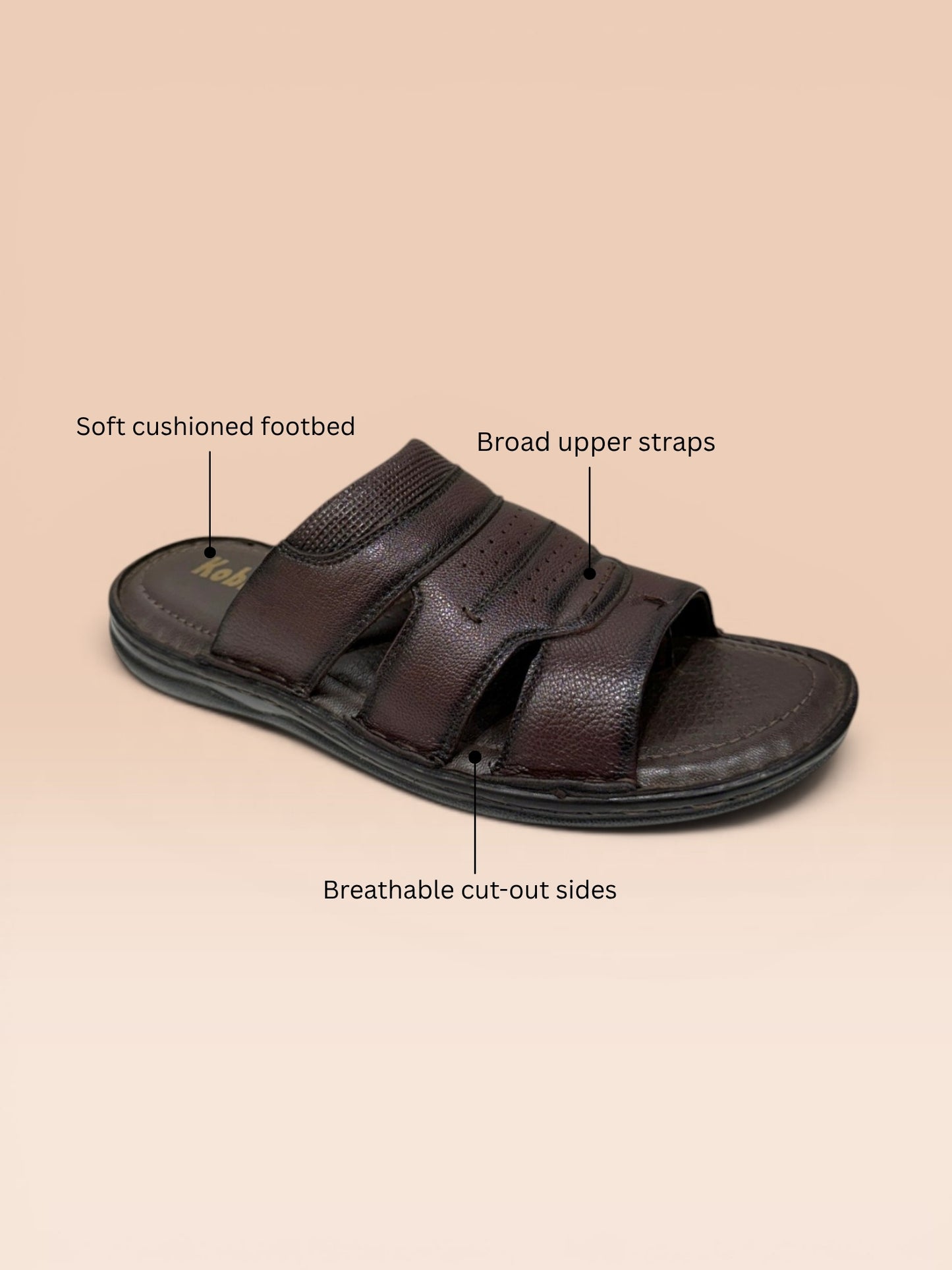 Men Open-Toe Comfort Sandals