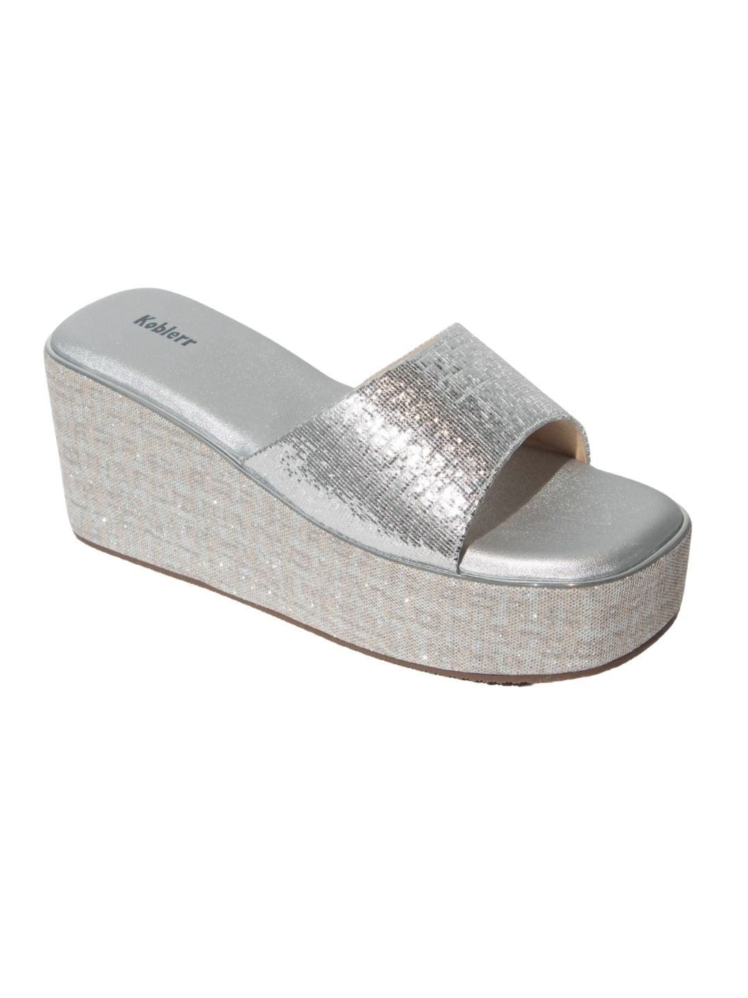 Silver Shimmer Wedges