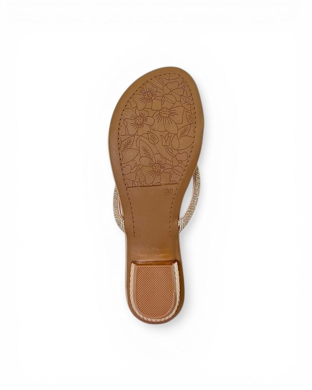 Rose Ethnic Heel Sandals