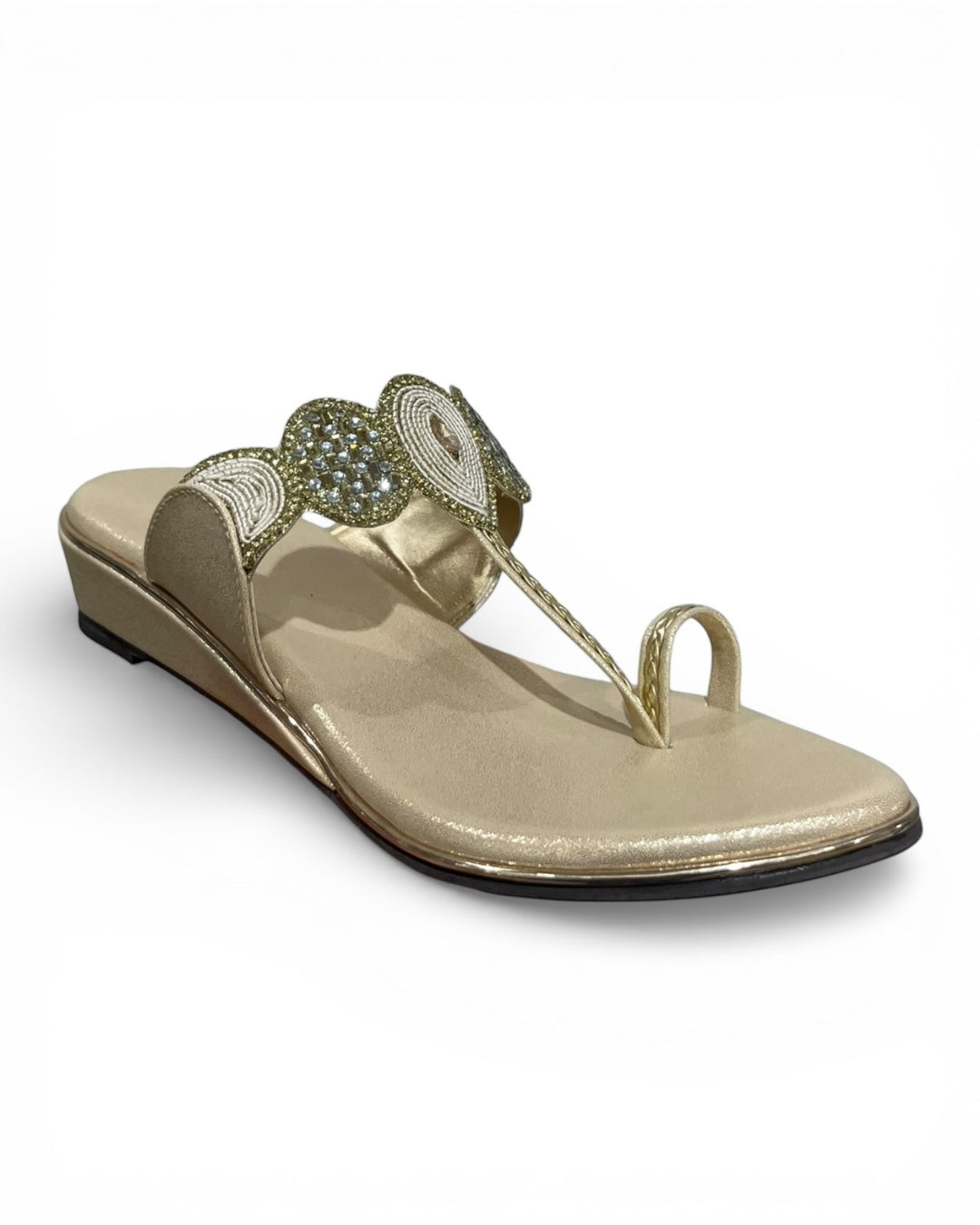 Women's Ethnic Embellished Wedge Sandals