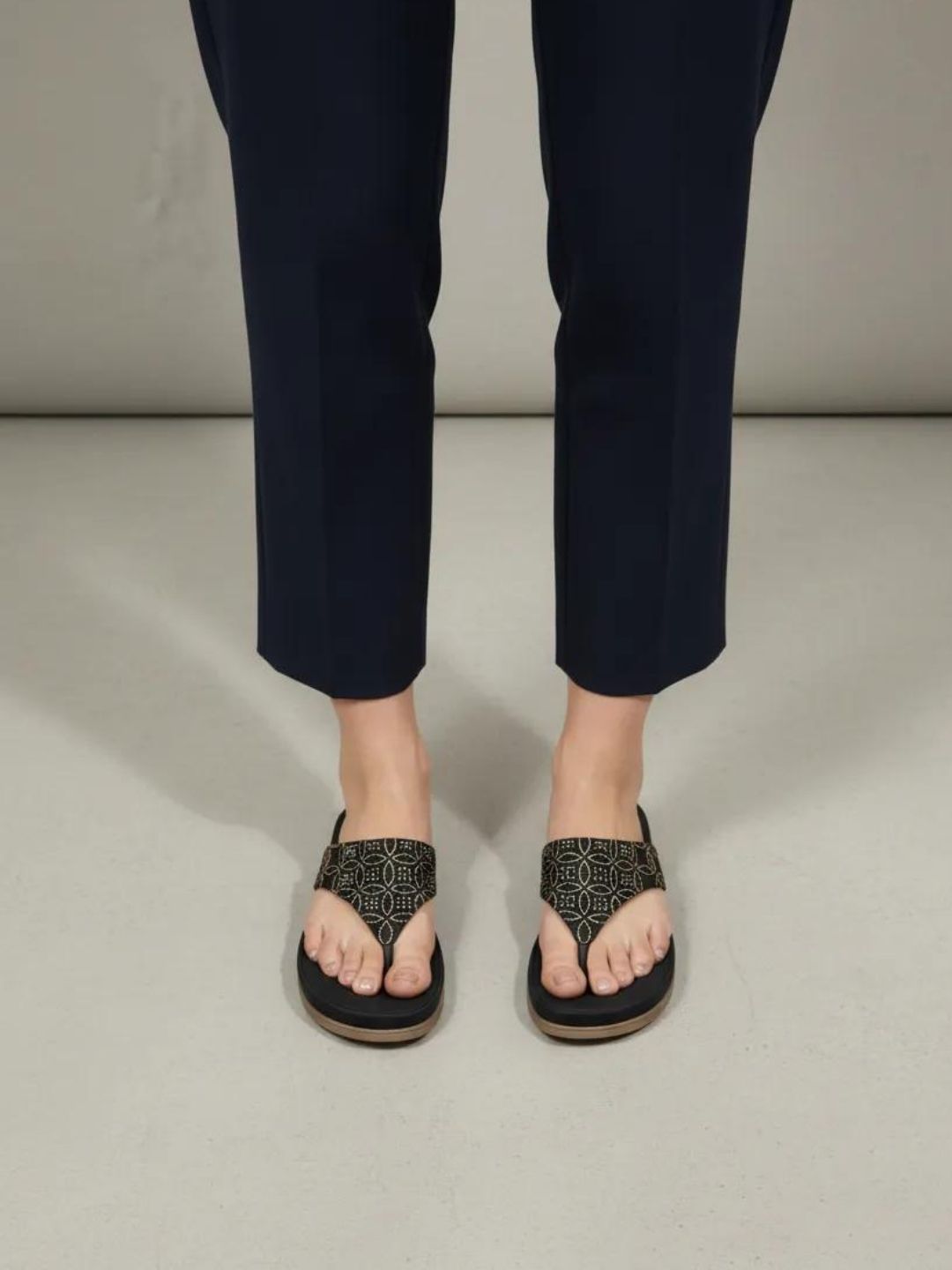 Black Casual Sandals