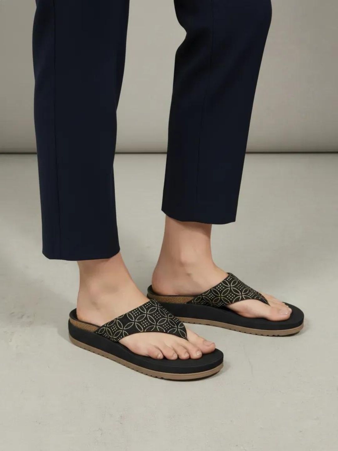 Black Casual Sandals