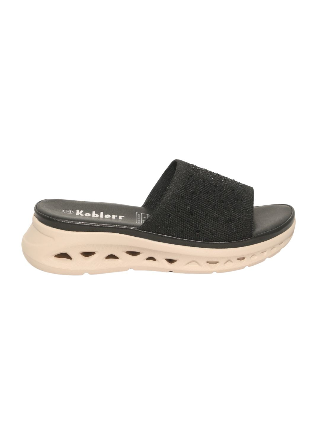 Black Comfy Slides