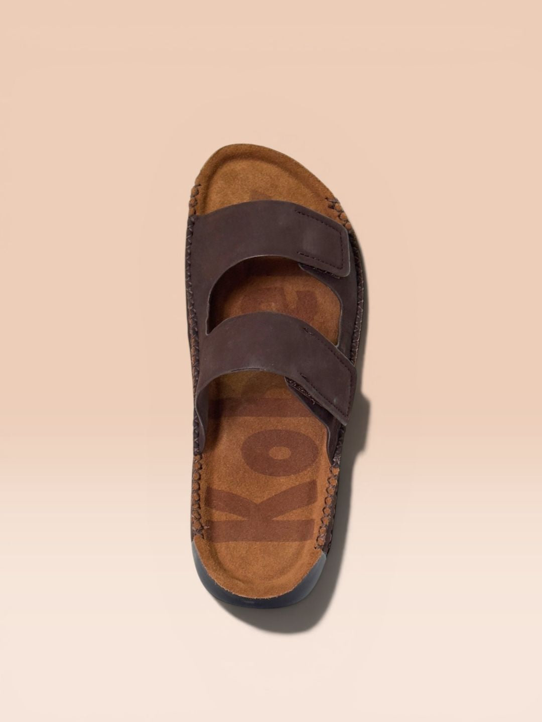 Brown Men Comfort Sandals