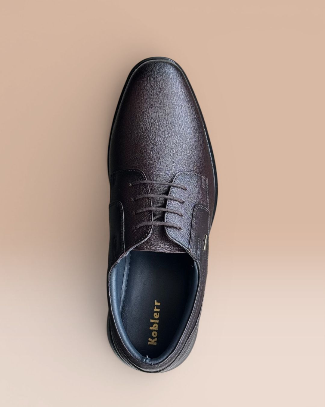 Brown Formal Derby Shoes