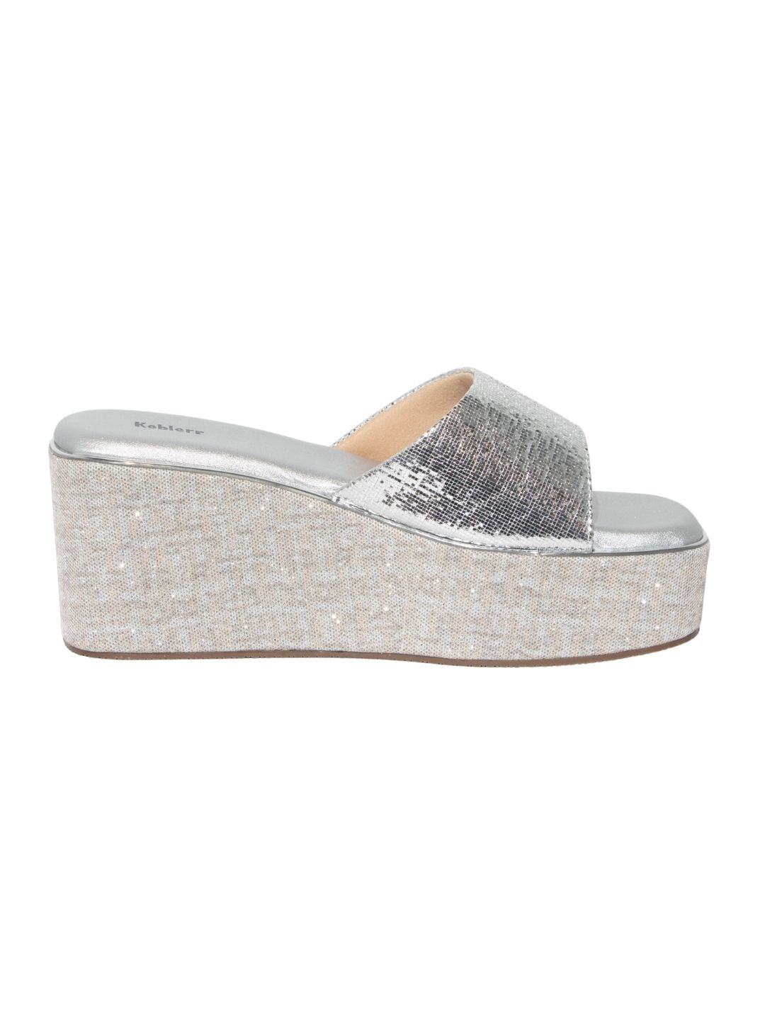 Silver Shimmer Wedges
