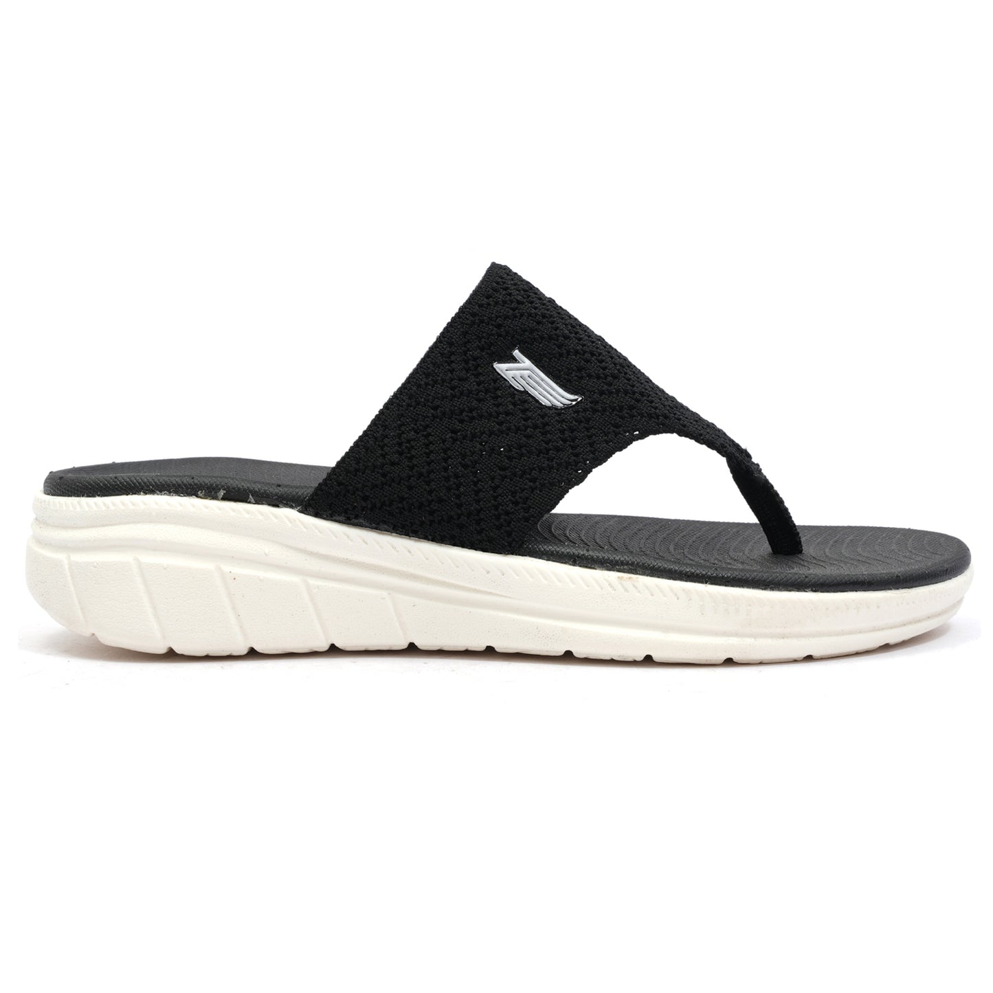 STELLA - Women's Black Slippers