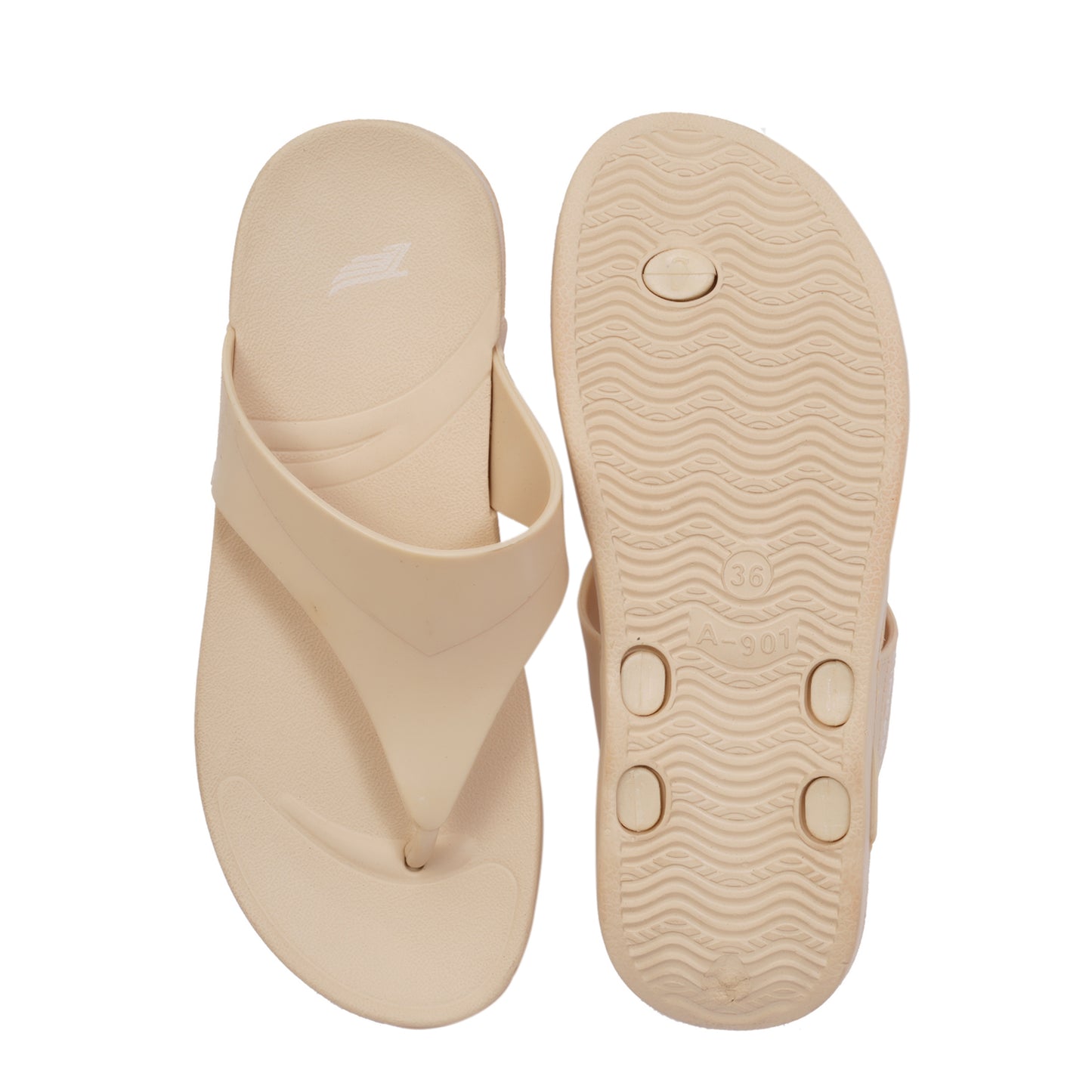 GINGER - Women's Beige Slippers