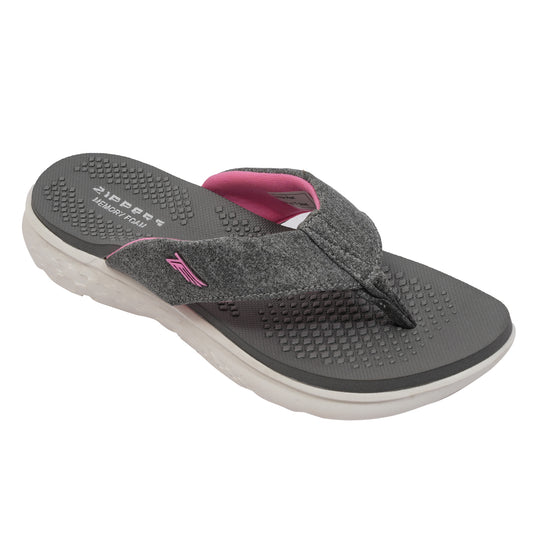 PEARL - Women's Grey Slippers