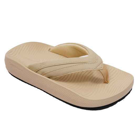 AARNA - Women's Beige Slippers