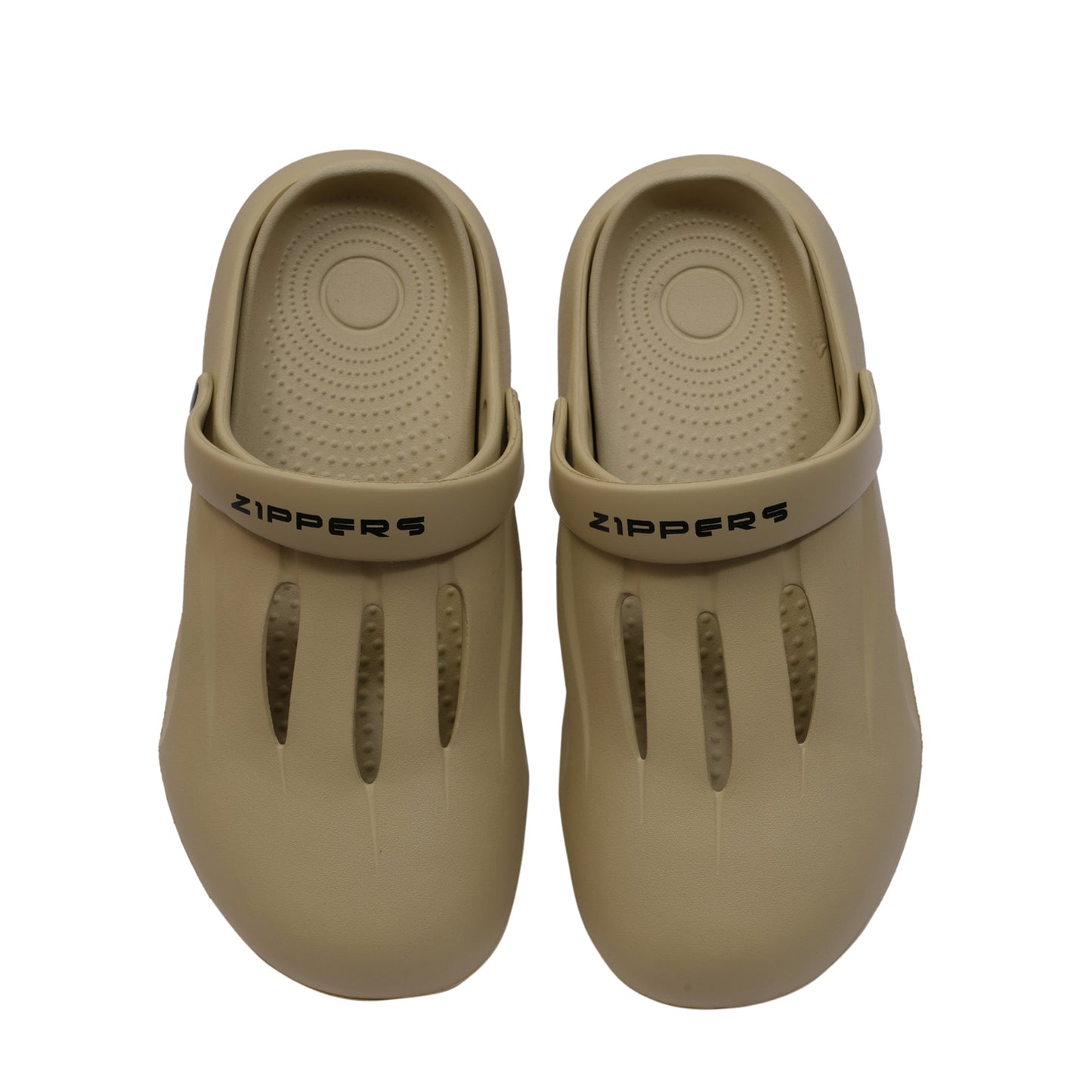 Max - Beige Clogs with removable sole