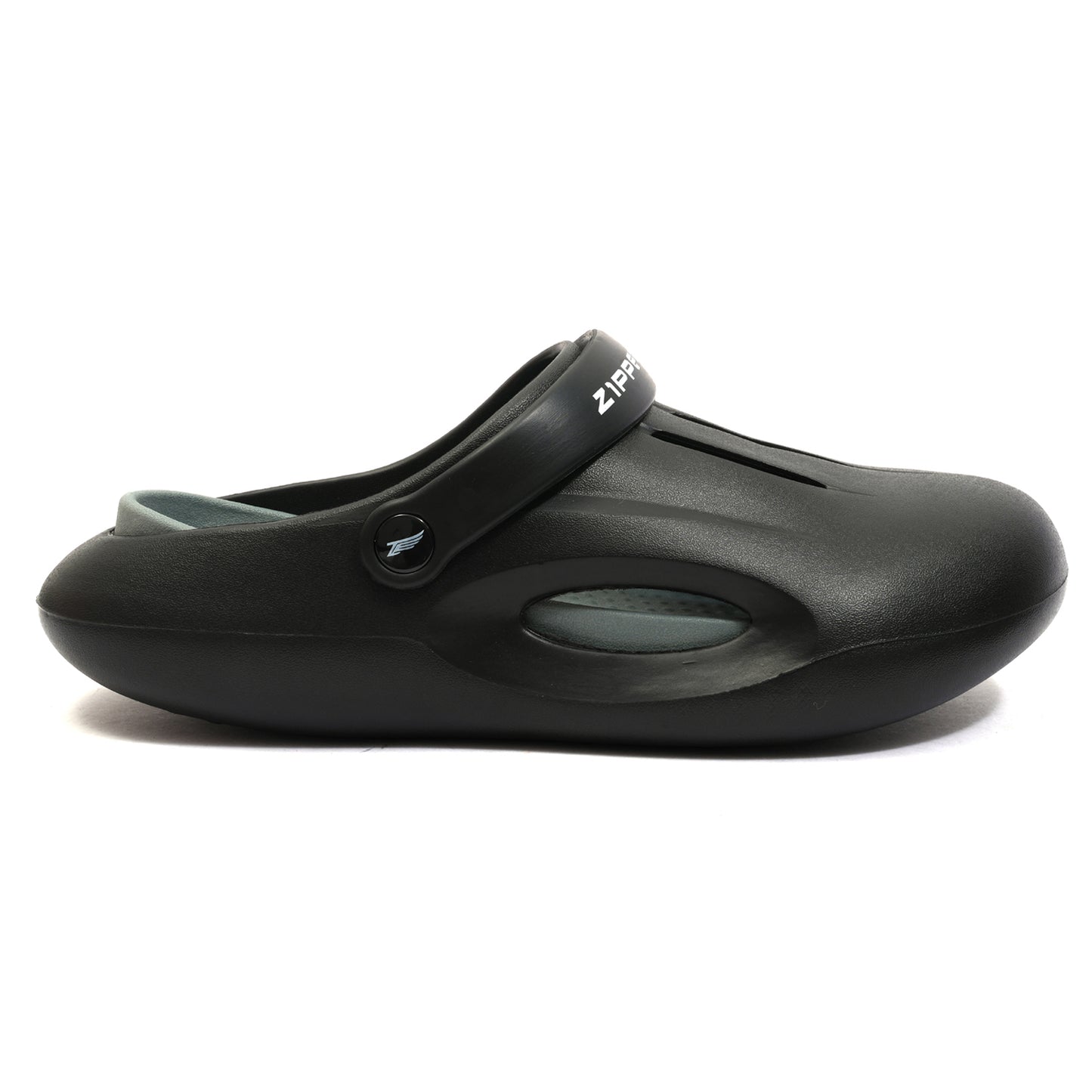 Max - Black Clogs with removable Insole