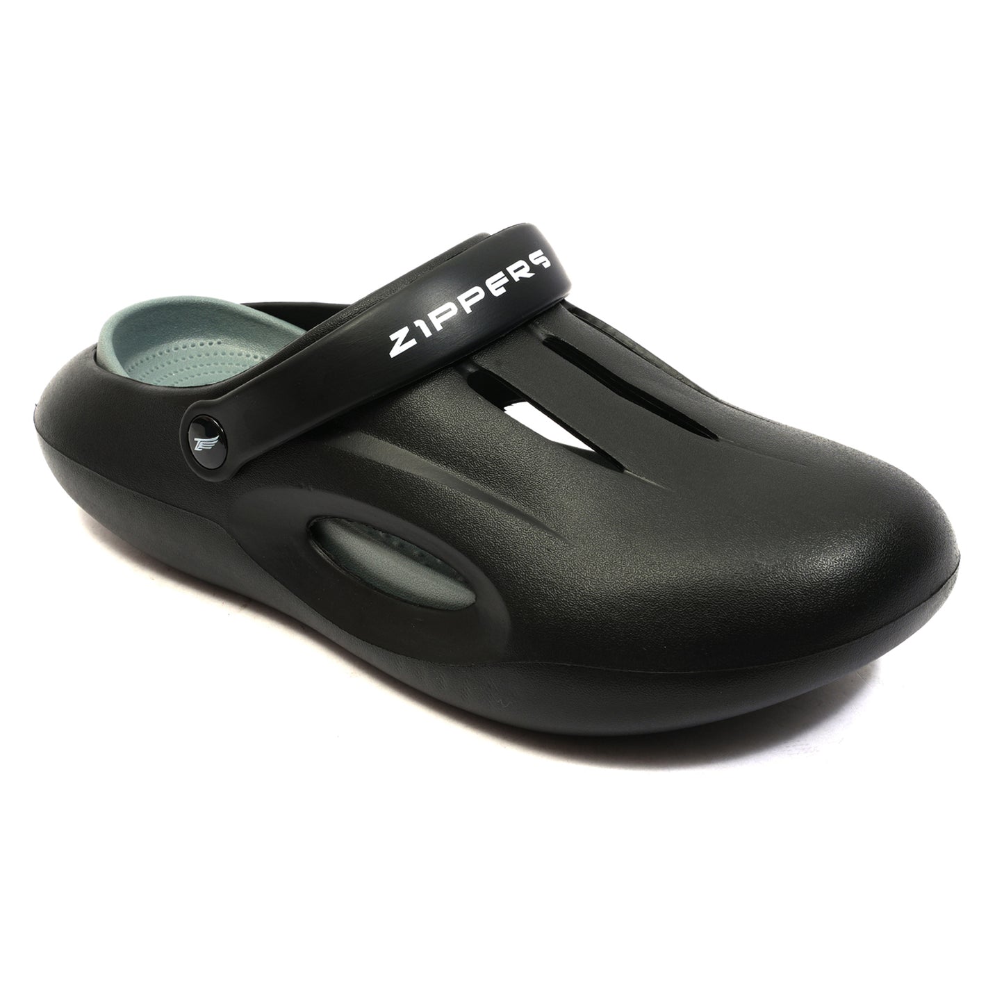 Max - Black Clogs with removable Insole