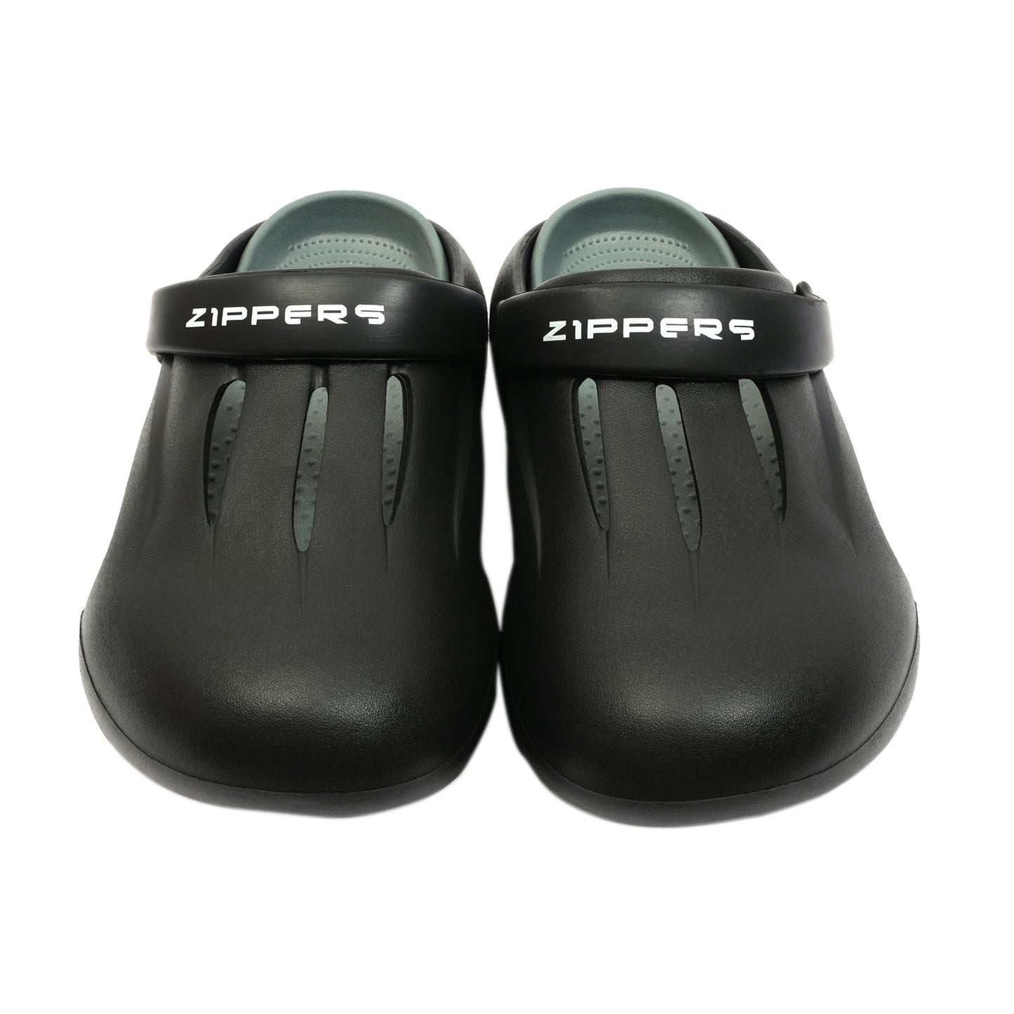 Max - Black Clogs with removable Insole