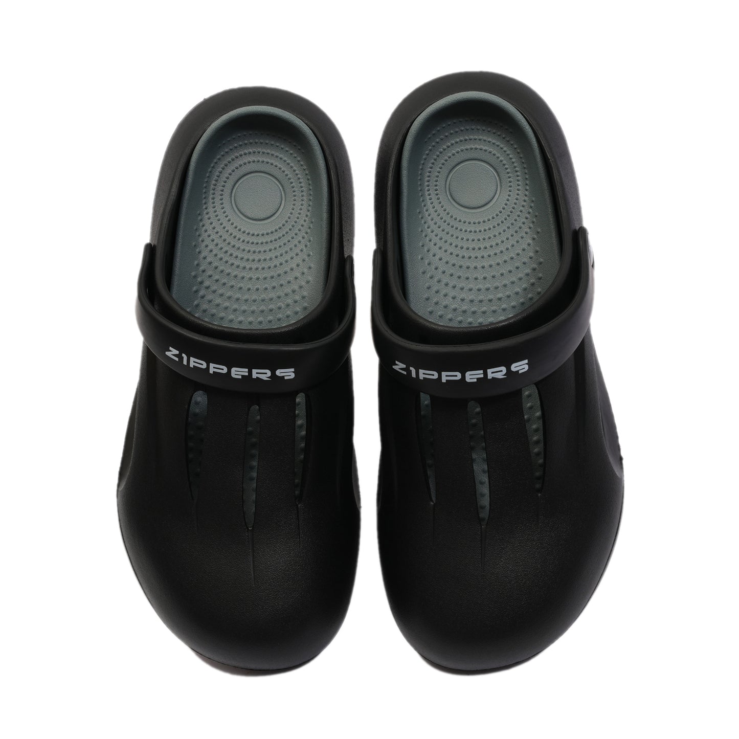 Max - Black Clogs with removable Insole