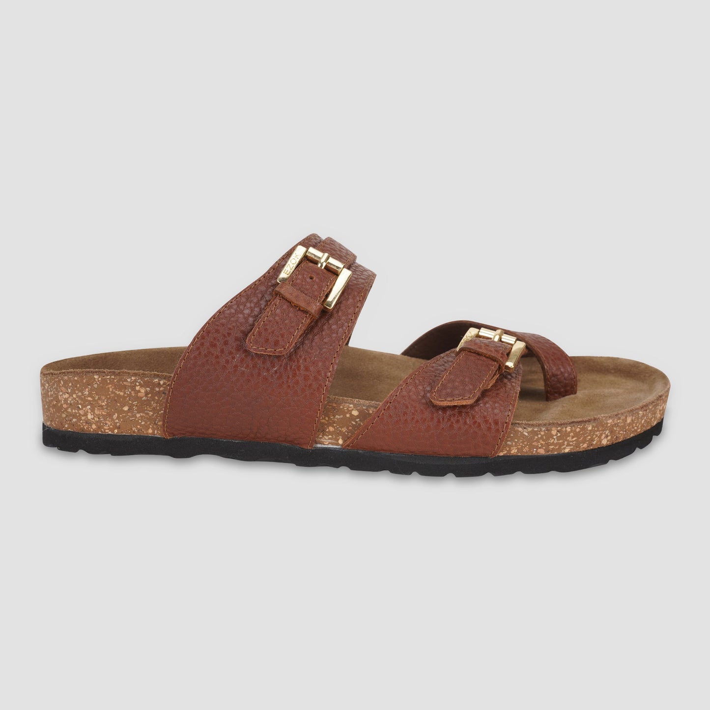 Leather Sandal For Men (Tan)