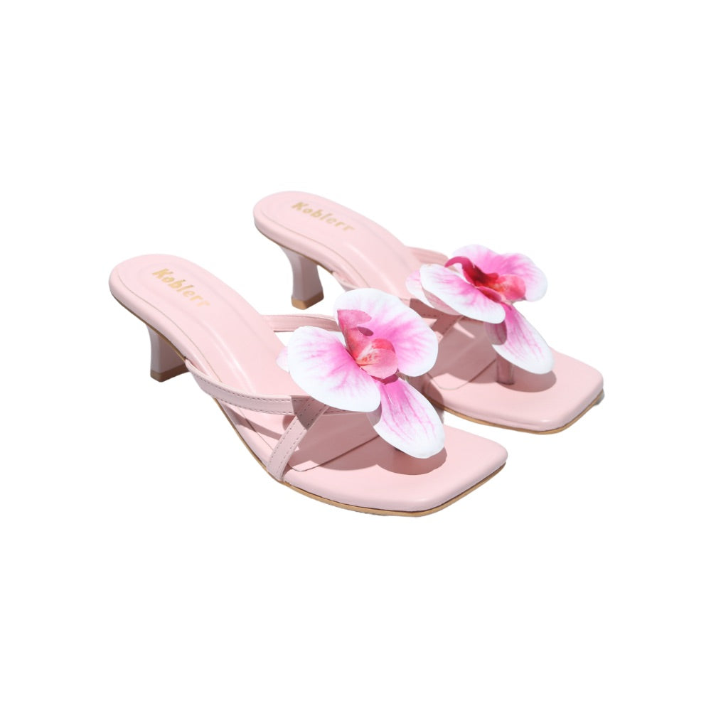 Light Pink Orchid Heels