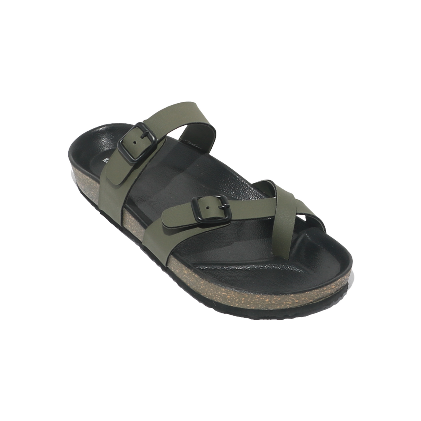 Men's Toe Ring Sandals in Olive