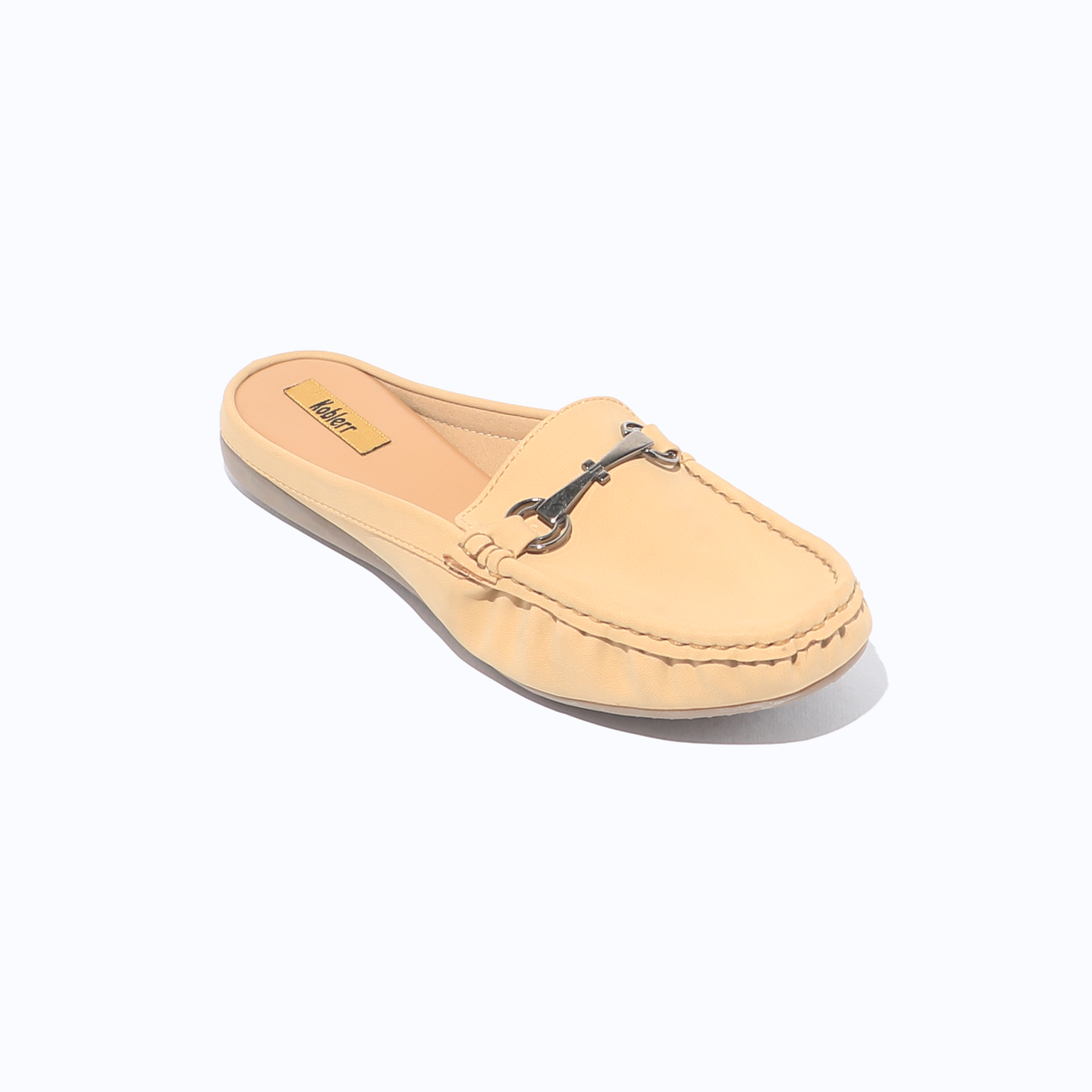 Beige Slip-On Loafers