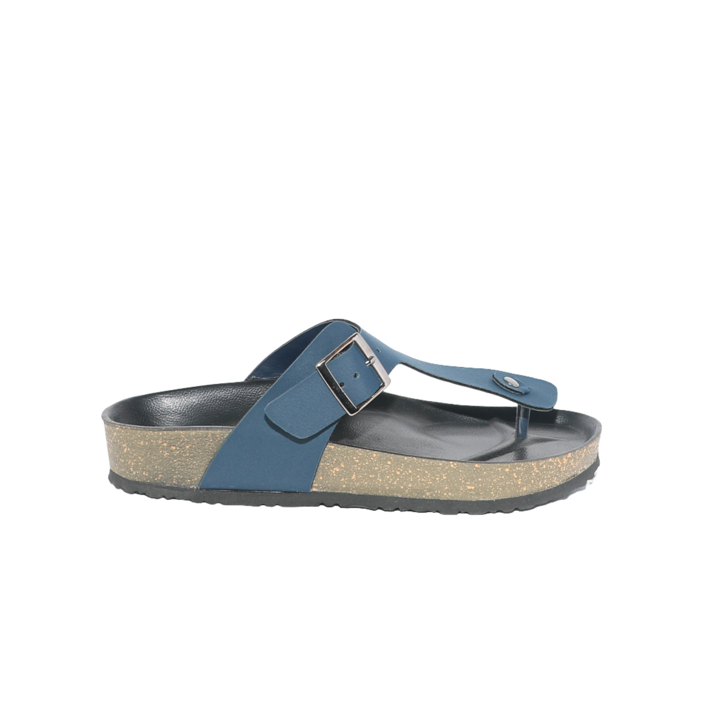 Men’s T-Strap Sandals in Navy