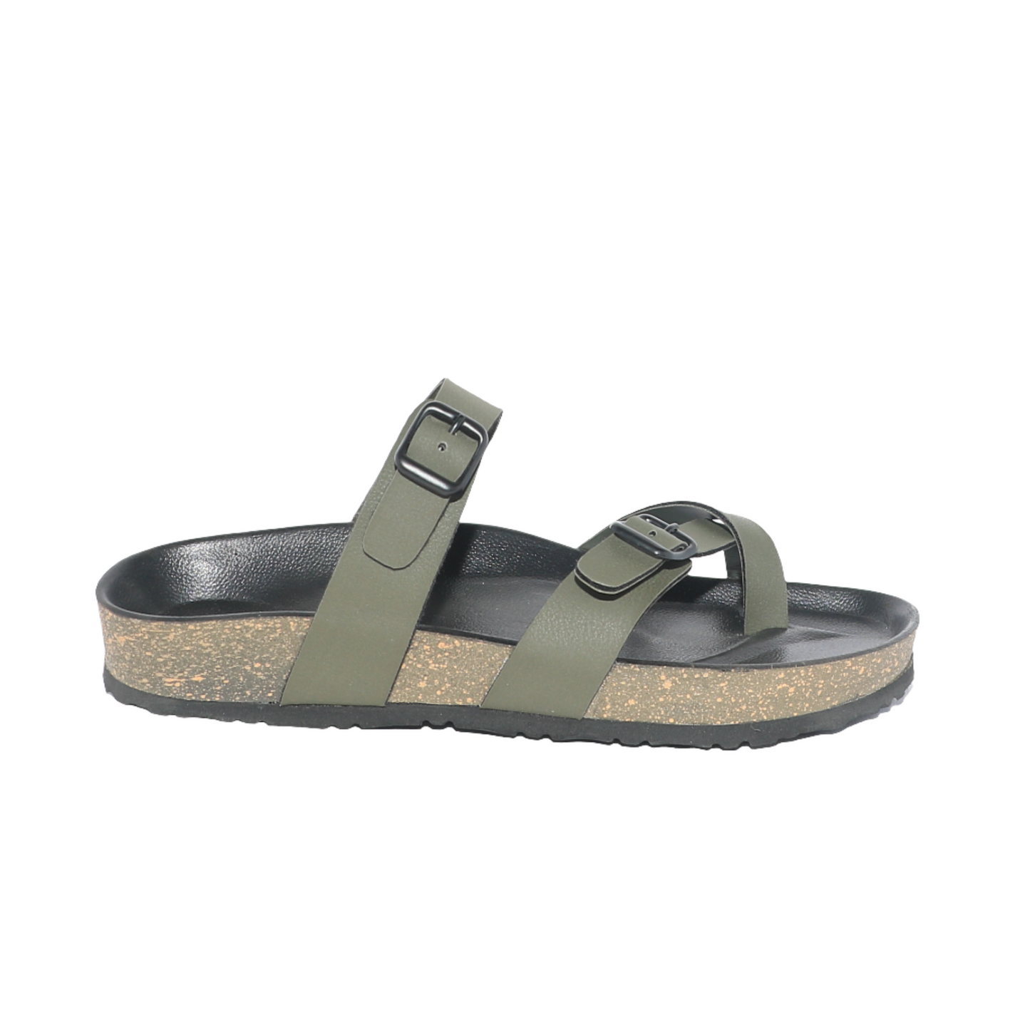 Men's Toe Ring Sandals in Olive