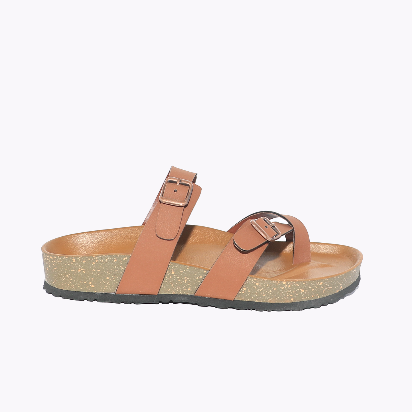 Mens's Toe Ring Sandals in Tan