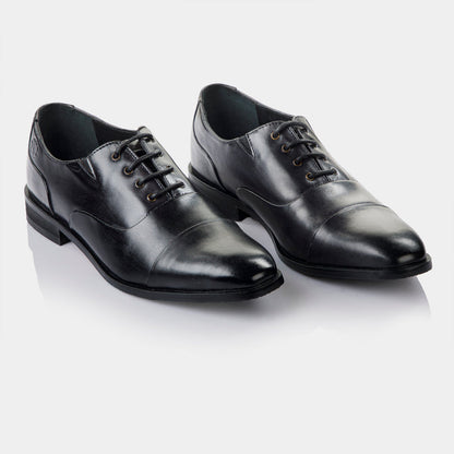 WILLIAM - Classic Oxford in Charcoal Black