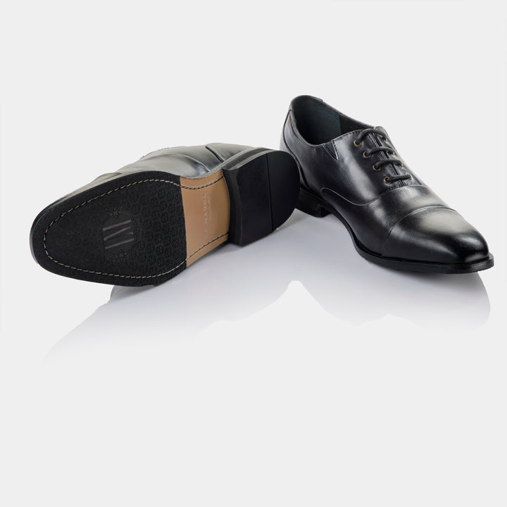 WILLIAM - Classic Oxford in Charcoal Black