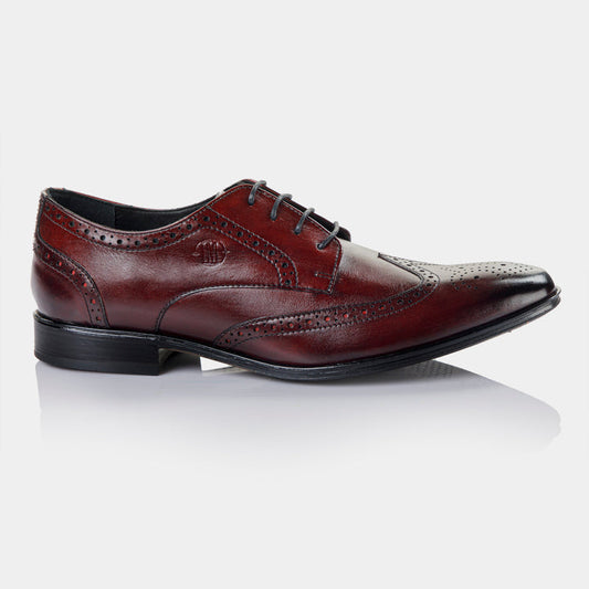TIMBER - Brogue in Oxblood