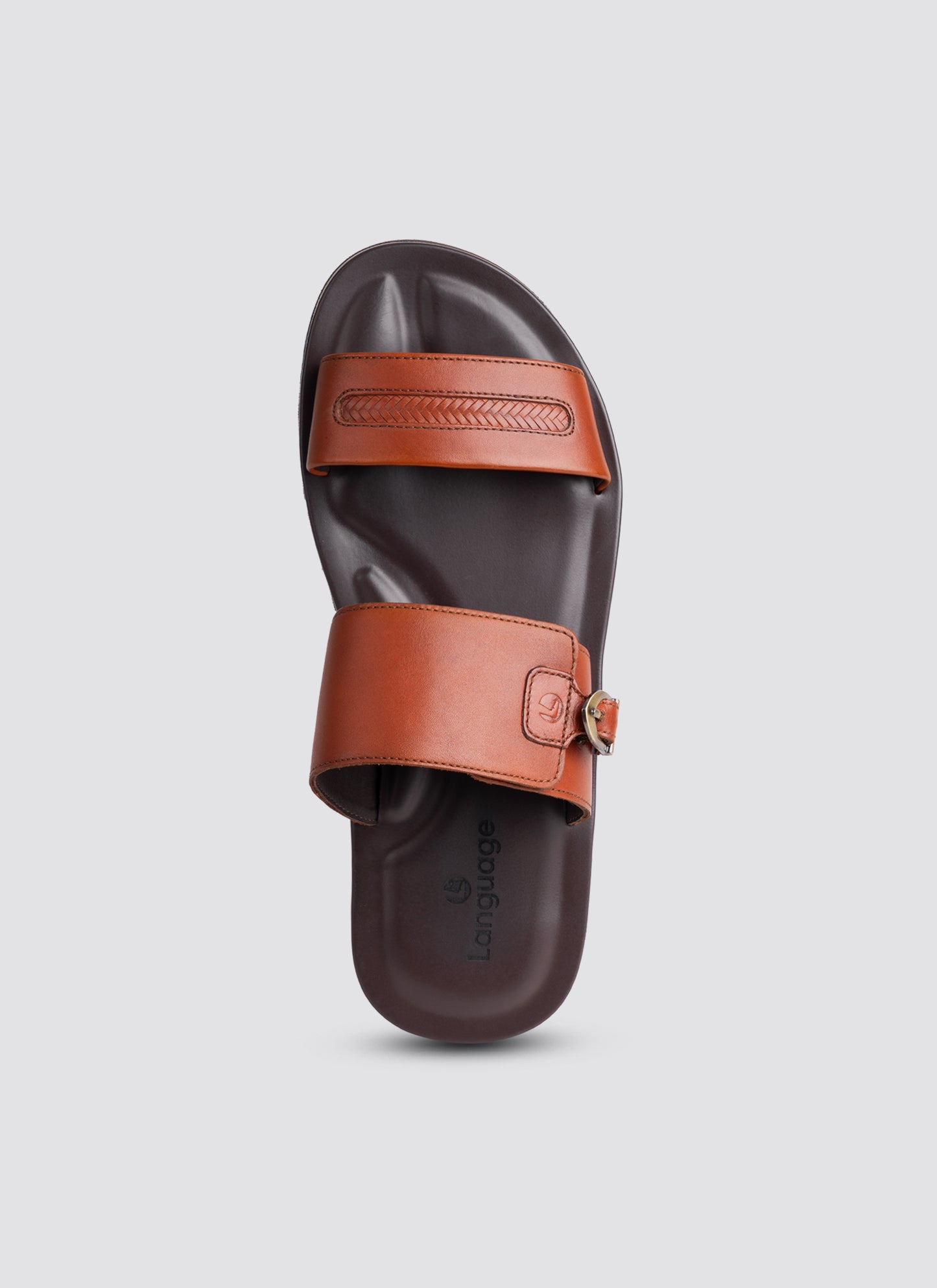 Language Aegean Sandal - Chestnut