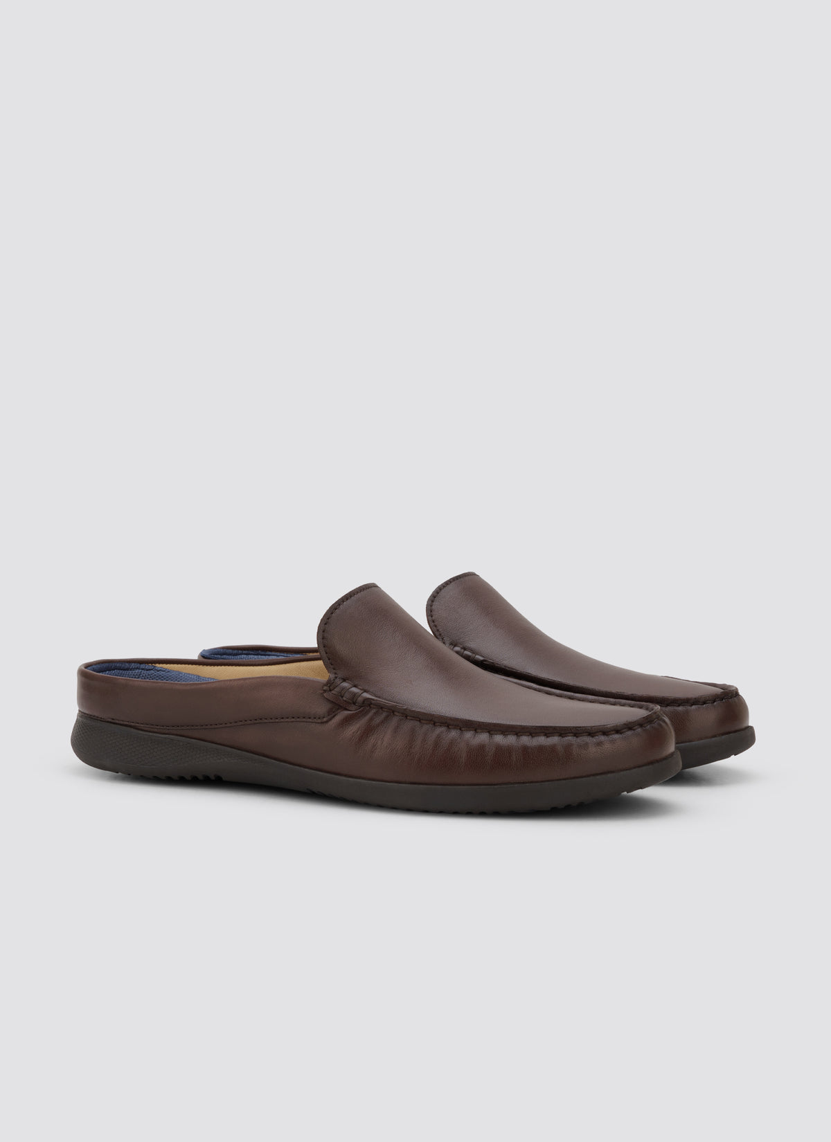 Language Darron Mule Shoes - Brown