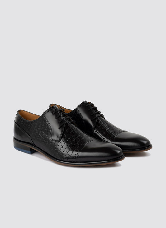 Language Lane Lace-ups Shoes - Black