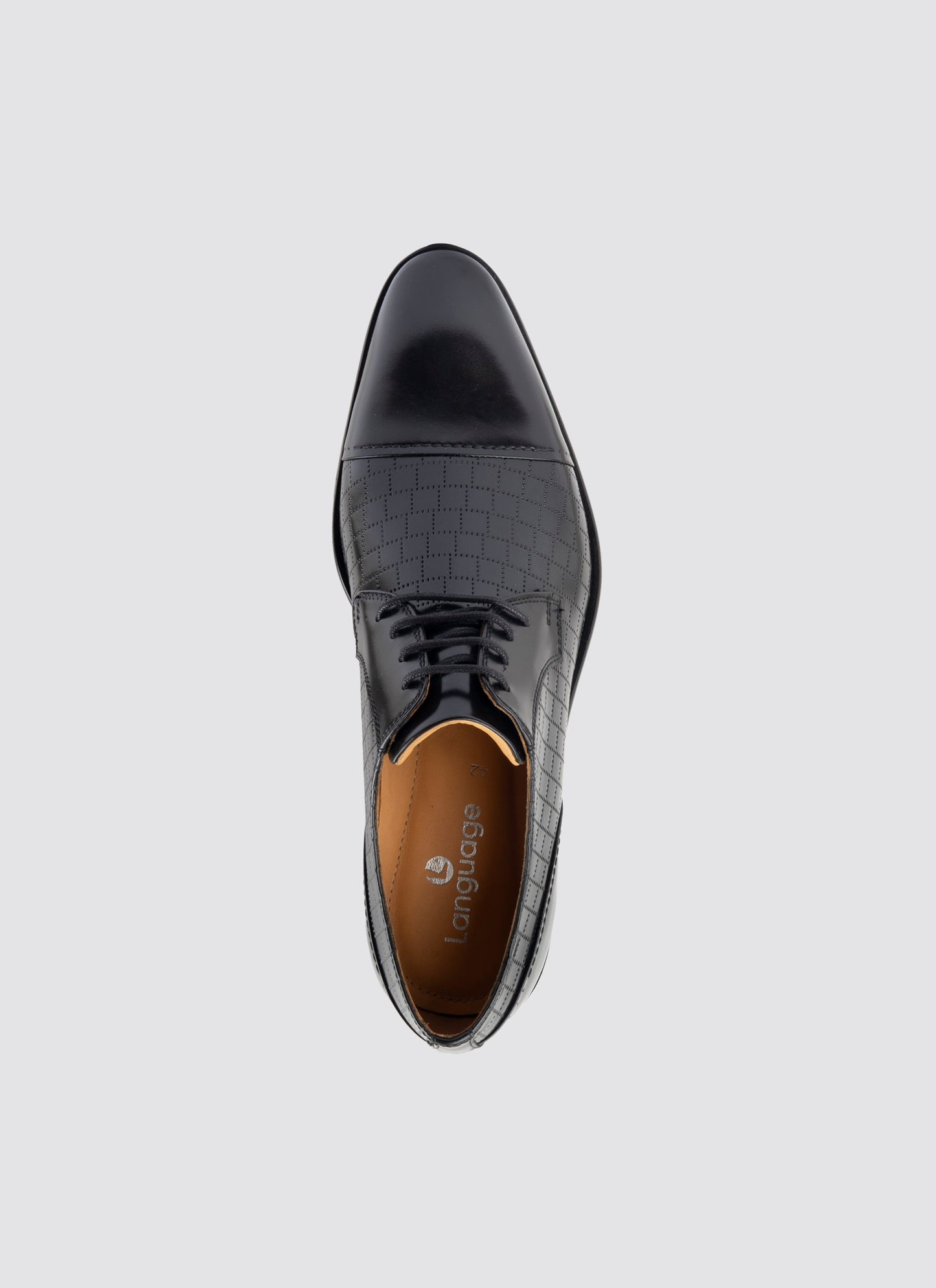 Language Lane Lace-ups Shoes - Black