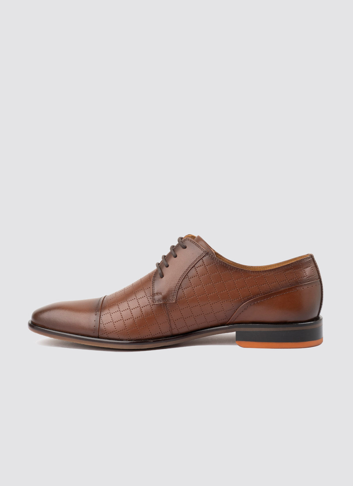 Language Lane Lace-ups Shoes - Tan