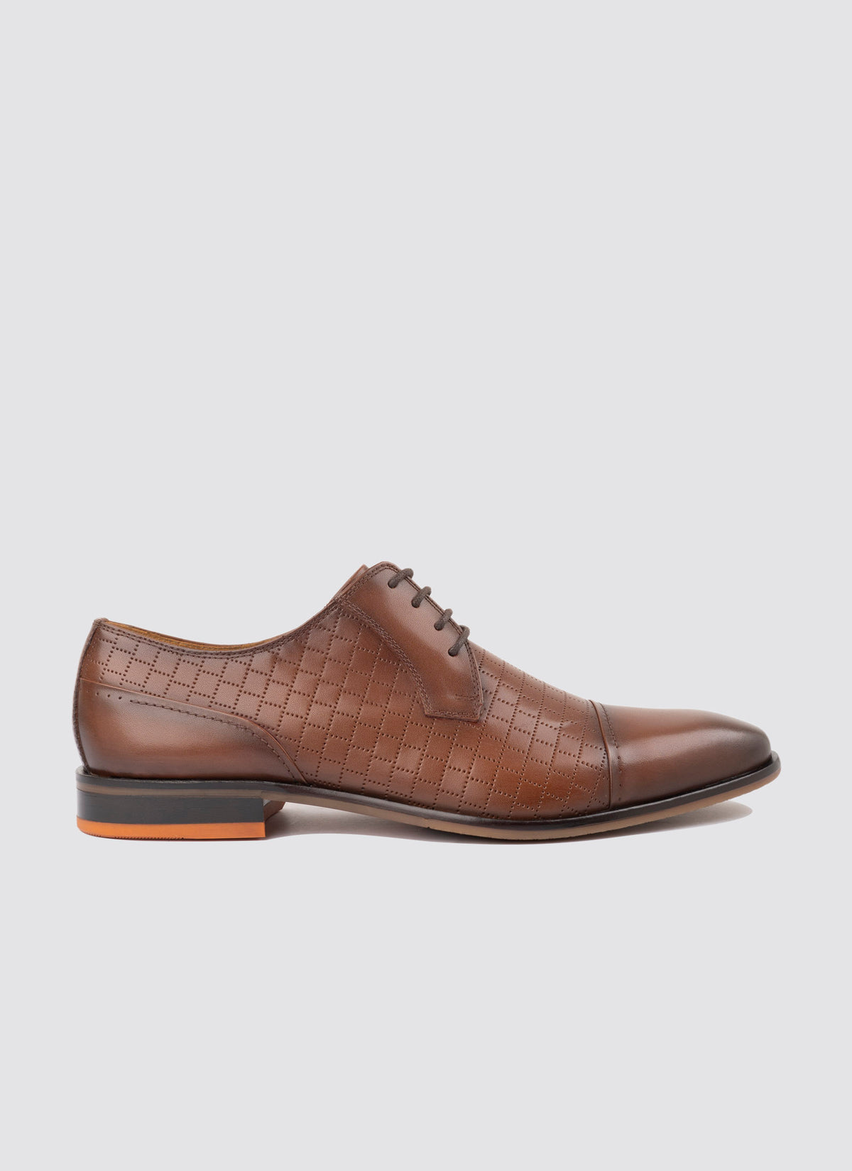 Language Lane Lace-ups Shoes - Tan